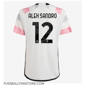 Juventus Alex Sandro #12 Replik Auswärtstrikot 2023-24 Kurzarm